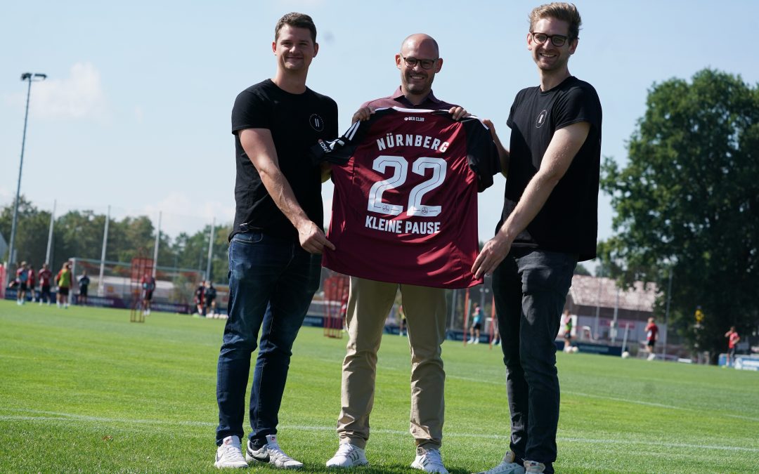 Kleine Pause nun offizieller Partner des 1. FC Nürnberg